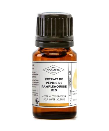 MY COSMETIK - Grapefruit Seed Extract (GSE) ORGANIC AB - Cosmetic active ingredient and preservative for aqueous phase - Antioxida