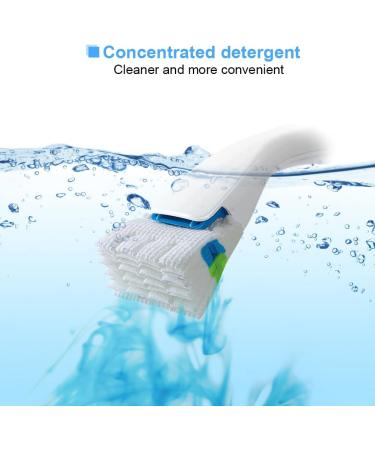Disposable Toilet Bowl Brush Toilet Cleaning System Toilet Cleaning System Starter Kit Replaceable Concentrated Detergent Head Bathroom Disinfecting Toiletwand - Buy Online on GoSupps.com