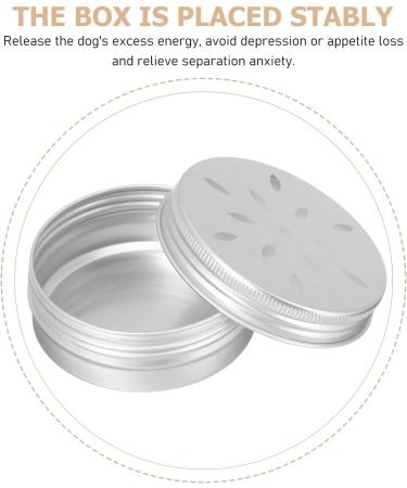 POPETPOP Nose Scent Container 20 pcs Tins Silver Round Dog Tin Holder Scent Equipment Work Accessory Aluminum Container Nose Dogs for Containers Odor Tool Metal Case Training Sniffle Puppy Scent - Buy Online on GoSupps.com