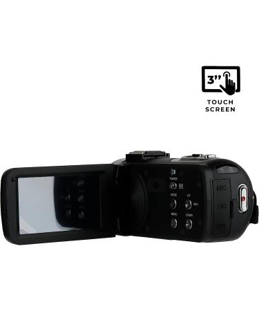 Vivitar 4K Wi-Fi Camcorder with 18x Digital Zoom, Night Vision, and 3.5mm Microphone Jack - Buy Online on GoSupps.com