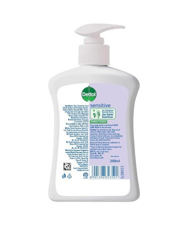 Dettol Sensitive Liquid Hand Wash - 200 ml - Buy Online on GoSupps.com