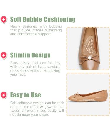 Skyfoot Arch Support Inserts for Flat Feet & Plantar Fasciitis - 3 Pairs for Foot Pain Relief - Buy Online on GoSupps.com