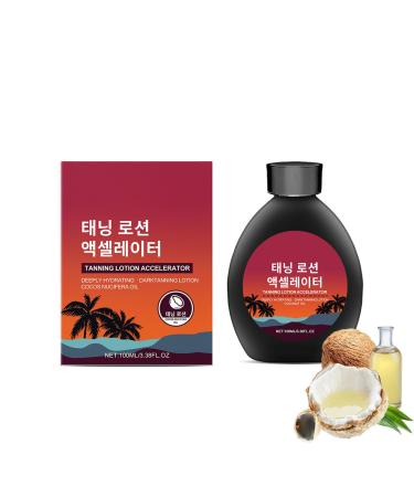 Intensive Deep Dark Tan Activator sensitive skinsafe bronzing lotion with aloe antioxidants 100 ml 1 piece 1 piece