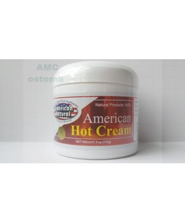 American Natural American Hot Cream 4 oz Excessive Body Fat Burner Reducer