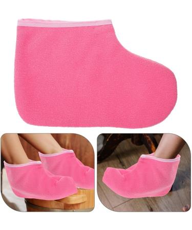 TOVINANNA 2 Pairs Paraffin Wax Booties Paraffin Heated Foot SPA Liners Paraffin Wax Refill Feet Cover Bags for Hot Wax Hand Therapy Paraffin Thermal Treatment Rosy - Buy Online on GoSupps.com