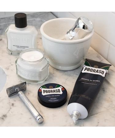 Proraso After Shave Balm with Aloe Vera and Vitamin E - 3.4 Fl Oz - Moisturizing and Protective Formula for Dry Skin - Buy Online on GoSupps.com