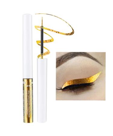 HERBENJOY Chameleon Eyeliner Metallic Liquid Eyeliner Changing Long-lasting Holographic Glitter Multichrome Eye make-up For Women Quick Drying Smudge-proof (#01)