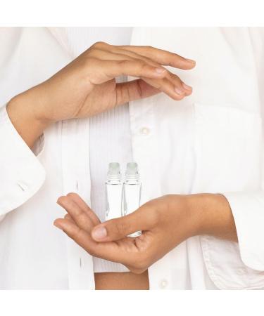 PACKOVE 10pcs 10ml Glass Roller Bottles - Refillable Essential Oil & Perfume Containers - Ideal for Cosmetics & Travel - Buy Online on GoSupps.com