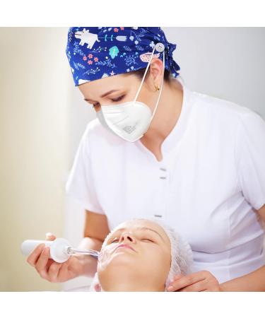 Annhua Women's Working Hat with Buttons - Adjustable Scrub Caps 6 Pcs - Buy Online on GoSupps.com