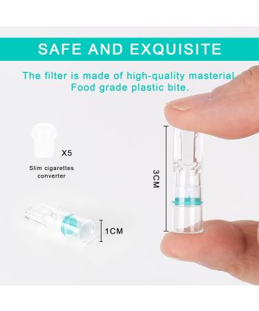 Cigarette filter 200 pieces cigarette filter attachment antitar filter for cigarettes cigarette filter attachment for less tar and nicotine normal - Buy Online on GoSupps.com