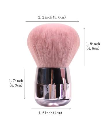 Kabuki Powder Brush - Multi Purpose Fluffy Makeup Brush for Face - Soft & Comfortable - Suitable for Powder, Liquid, Cream - 1 Count - Buy Online on GoSupps.com