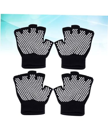 Buy Healvian 6 Pairs Half Finger Motorcycle Gloves | Non-Slip Knitted Yoga Training Gloves - International Shipping Available - Buy Online on GoSupps.com