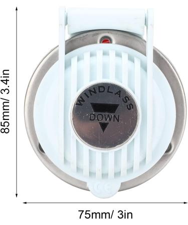 Aramox 12V/24V Windlass Foot Switches - 1 Pair Universal Up/Down Control for Marine Boat Anchor - Buy Online on GoSupps.com