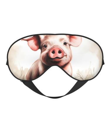 Naughty Pigs Baby 1 Sleep Mask-Adjustable Breathable Fashionable Eye Mask for A Comfortable Sleep Experience