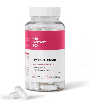 HerrFantasy Box | Fresh & Clean pH Restore Vaginal Suppositories - Natural Vaginal Health Support