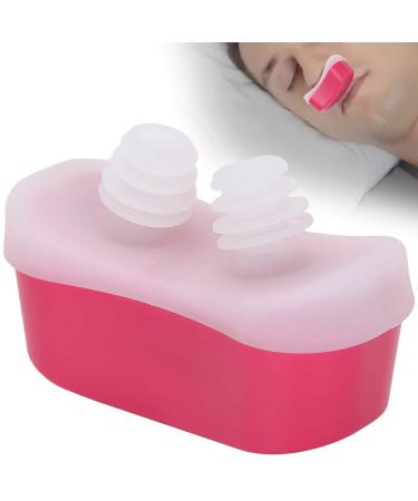 Electric Anti-snoring Device Nose Clip Accessories Nose Purification Comfortable Anti-snoring Device(LF-01red)