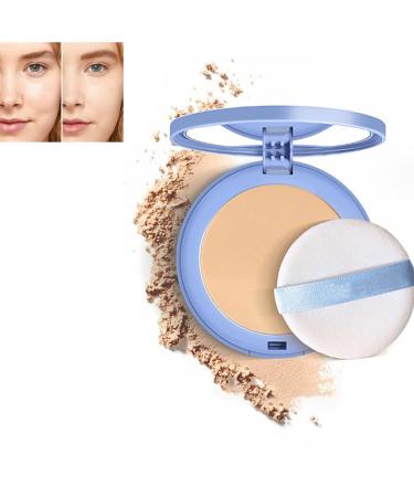 2024 New Confideince Matte Wet and Dry Powder - Matte Smooth Setting Powder Makeup GAGK Matte Perfection Pressed Powder GAGK Lasting Waterproof Makeup (#02 NATURAL BEIGE 1pcs) #02 Natural Beige 1 g (Pack of 1)