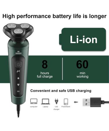 4-in-1 Electric Beard Trimmer for Men | Low Noise 60 Min Battery Washable Head | USB Charging Sideburn & Nose Hair Trimmer - Perfect Grooming Tool - Buy Online on GoSupps.com