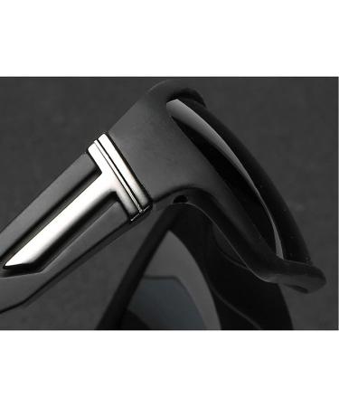 Polarized Full Lens Reading Sunglasses for Men | UV Protection | Square Style | Black | 1.25x Magnification - Buy Online on GoSupps.com
