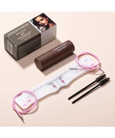 Eyebrow Stencils - Eye Brow Stamping Kit Smudge-Proof and Waterproof Reusable Eye Brow Stamp with 12 Eyebrow Templates for Beginner and Skilled Person Hersil Blonde - Buy Online on GoSupps.com