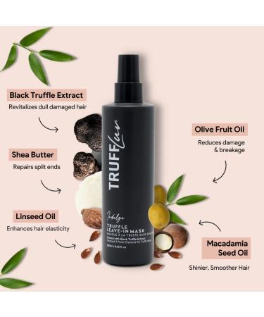 TruffLuv Indulge Collection Truffle Leave-In Mask with Black Truffle Extract - Anti-Frizz Conditioning Spray | Detangles, Repairs & Restores Softness | Paraben & Sulfate Free - 8.45 Fl Oz - Buy Online on GoSupps.com