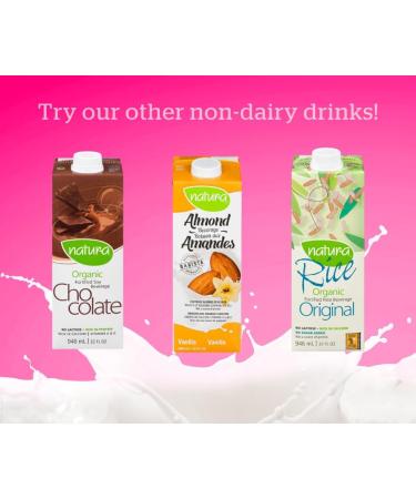 NATURA Mini Vanilla Oat Milk - Organic & Gluten Free - Dairy Free - Vegan - Shelf Stable - Plant Based Beverage - Non-GMO - Perfect for Lunch Box - Made in Canada | 200ml (Pack of 3) Vanilla - Oat - Buy Online on GoSupps.com