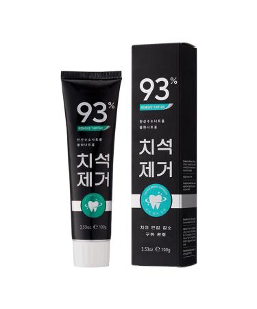 ACSUSS Cool Mint Toothpaste for Fresh Breath and Gum Support - Deep Cleaning Formula Helps Reduce Stains for Daily Oral Care Black One Size One Size Black