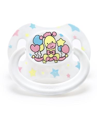 LittleForBig Large Shield Pacifier Generation II in Adult Size White Little Circus Giraffe Pattern - Buy Online on GoSupps.com