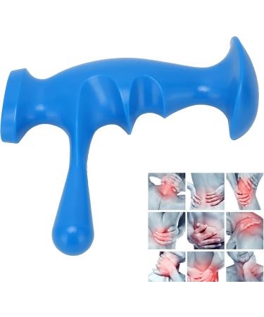 T-Shaped Point Massage Device | Manual Trigger Point Lacrosse Massager for Deep Tissue Relaxation | Acupuncture Pressure Relief for Neck Shoulders Arms & Legs - Shop Internationally! - Buy Online on GoSupps.com