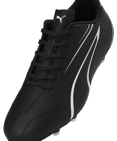 PUMA Men's Vitoria FG/AG Football Shoe - Size 44 EU - Puma Black & White - International Shipping Available - Buy Online on GoSupps.com