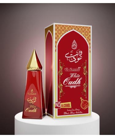 White Oudh | Alcohol Free | Attar Roll On | Long Lasting Fragrance For Men & Women | 20ml - Buy Online on GoSupps.com