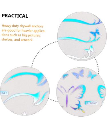  Didiseaon Didiseaon 24 Sheets Eyeliner Sparkle Stickers Women Makeup Eyeshadow Makeup Stickers Temporary Eyeshadow Stickers Hawaiian Stickers Makeup - Buy Online on GoSupps.com