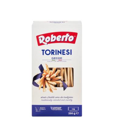 Roberto Grissini Torinesi 6x250g | Ultra-Thin Breadsticks for Snacks Side Dishes & Cheese Plates | Gourmet Italian Snack 41.67g (6 Pack) - Buy Online on GoSupps.com