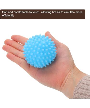 uxcell 4pcs Reusable Laundry Dryer Balls - Vinyl Drying Balls to Reduce Wrinkles Static & Drying Time - Eco-Friendly Fabric Softener - White & Pink - Buy Online on GoSupps.com