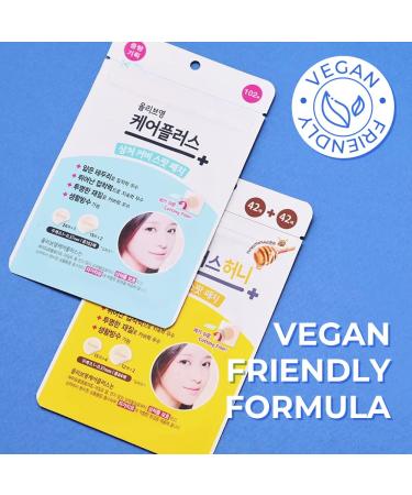 Olive Young 2 Pack Care Plus Spot Patch 102ea - Acne Pimple Absorbing Cover Patch 102 Count - Hydrocolloid Dressing for Skin Troubles - Buy Online on GoSupps.com