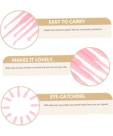 Generic 12pcs Pack Disposable Clean Tool Plastic Wax Soft Tip Non Cleaner for Daily Use Random Color - Buy Online on GoSupps.com