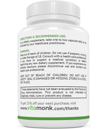 Buy VitaMonk FenuTrax Fenugreek Extract 50% Standardized with High Furostanol Glycosides | 60 Capsules for Enhanced Performance - Buy Online on GoSupps.com