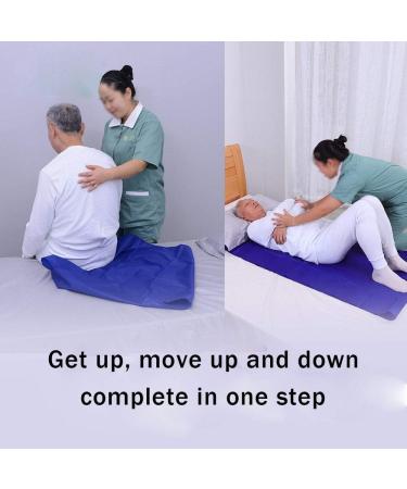HHORD Transfer Aid for Patients | Multifunctional Sliding Towel & Handlebar for Seniors - Blue - Buy Online on GoSupps.com