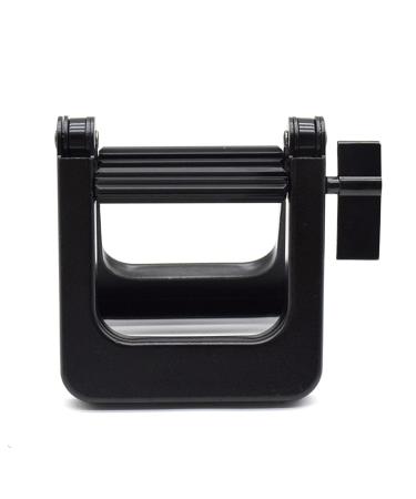 1 Pack Rolling Tube Toothpaste Squeezer Easy Toothpaste Tube Squeezer Black Tube Roller Winder No Waste for Home Bathroom ABS 4.5X4.1 Inch 12b