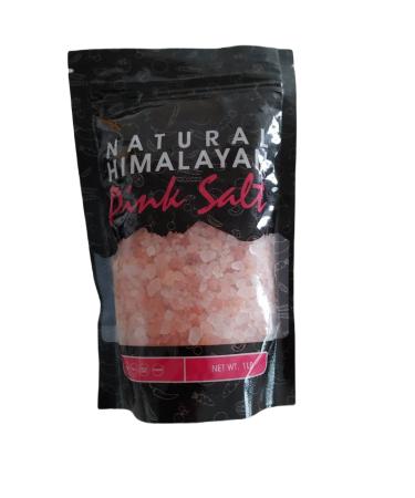 Natural Himalayan Pink Salt (Premium Coarse Grind) Crystals Rich in Nutrients and Minerals. Pure 100% Natural Healthy Organic Gourmet Unrefined Pink Rock Salt Bulk Resealable Bag. 1 Lb. (453 Grams). Keto Vegan and Kosher Certified
