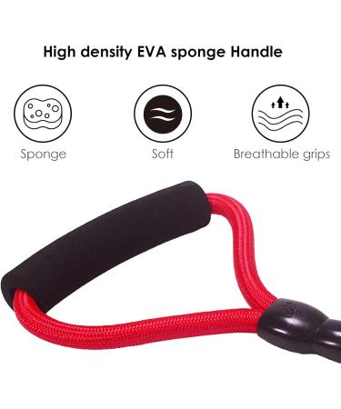 Double Dog Leash for 2 Dogs | 360 Rotatable Adjustable & Padded | Ideal for Small & Medium Breeds - Red - Buy Online on GoSupps.com