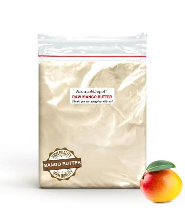 5 lbs Raw Mango Butter | Unrefined, 100% Natural Premium Quality | Great for Skin, Body, Hair Care | DIY Body Butter, Lotions, Creams | Reduces Fine Lines, Wrinkles | Ideal for Eczema, Psoriasis - Buy Online on GoSupps.com