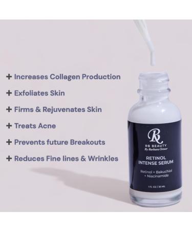 RB Beauty Day/Night Serum Combo - Advanced Brightening & Retinol Intense Serums with Niacinamide & Hyaluronic Acid for Radiant Skin | International Shipping Available - Buy Online on GoSupps.com