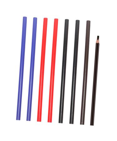 IWOWHERO 8pcs Eyebrow Pencil Eyeliner Lip Pen Microblading Supplies Waterproof Pencil Makeup Pens Wooden