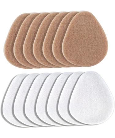 FRCOLOR 10 Pairs Forefoot Pad Shoe Inserts for Women - High Heel Insoles & Cushions | Comfortable Wool Fleece Summer Half Insole - Buy Online on GoSupps.com