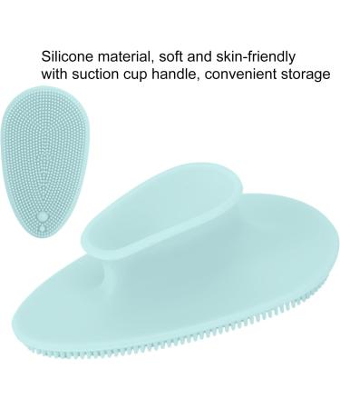 Silicone Face Brush for Deep Cleansing | Convenient Facial Cleaning Tool - Baby Shower Gift (Light Blue - Buy Online on GoSupps.com
