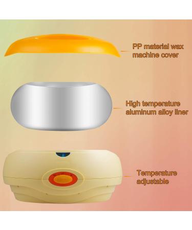 Swawis 200W Paraffin Bath Set for Hands & Feet | Moisturizing Paraffin Wax with Accessories & 2x450g Rosa Wax | Orange Paraffin Spa Supplies - Buy Online on GoSupps.com