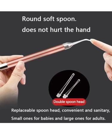 Baby Ear Cleaner Endoscope Penlight Spoon with Magnifier for Gentle Ear Wax Removal - Buy Online on GoSupps.com