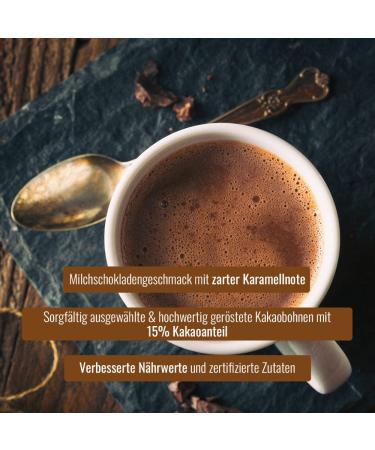 Cocoa Fantasy Hot Chocolate Powder - 1kg 15% Cocoa Content Rich & Creamy New Recipe for Ultimate Chocolate Bliss - Buy Online on GoSupps.com