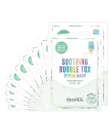 Mediheal Soothing Bubble Tox Serum Beauty Mask 10 Sheets 18 ml Each